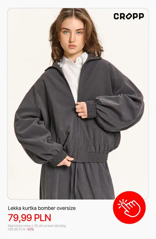 Cropp - gazetka promocyjna Kurtki damskie z wyprzedaży od soboty 11.04  - strona 11