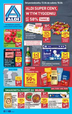 Aldi - gazetka promocyjna Pełny katalog! od poniedziałku 13.04 do soboty 18.04