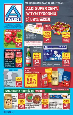 Aldi - gazetka promocyjna Pełny katalog! od poniedziałku 13.04 do soboty 18.04