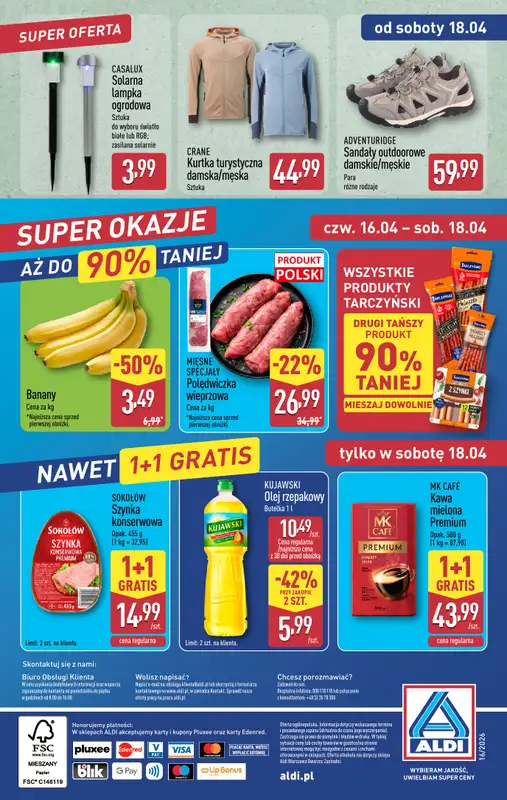 Aldi - gazetka promocyjna Pełny katalog! od poniedziałku 13.04 do soboty 18.04 - strona 44