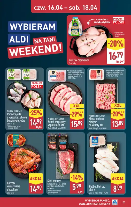 Aldi - gazetka promocyjna Pełny katalog! od poniedziałku 13.04 do soboty 18.04 - strona 35