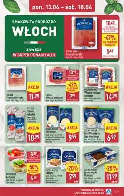 Aldi - gazetka promocyjna Pełny katalog! od poniedziałku 13.04 do soboty 18.04 - strona 13