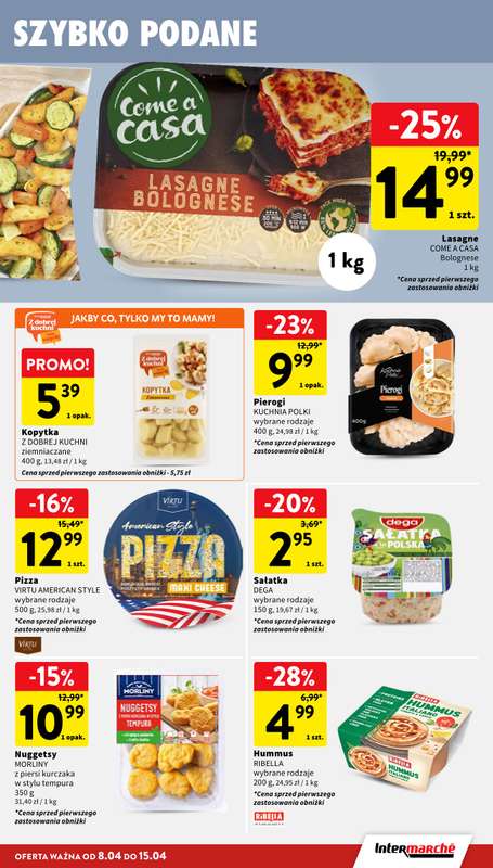 Intermarche - gazetka promocyjna Gazetka od środy 08.04 do środy 15.04 - strona 19