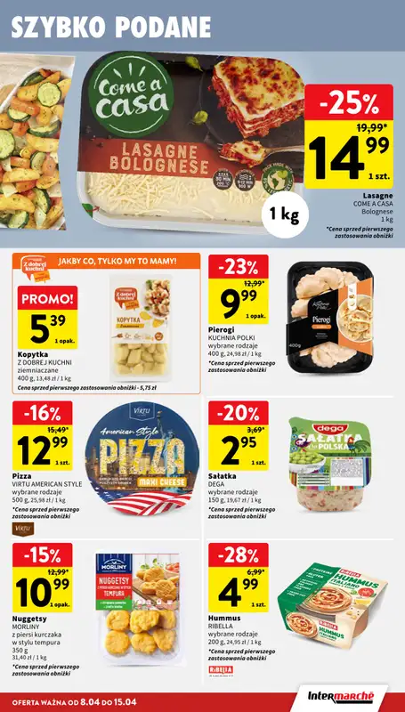 Intermarche - gazetka promocyjna Gazetka od środy 08.04 do środy 15.04 - strona 19