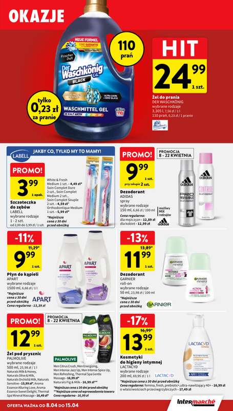 Intermarche - gazetka promocyjna Gazetka od środy 08.04 do środy 15.04 - strona 35