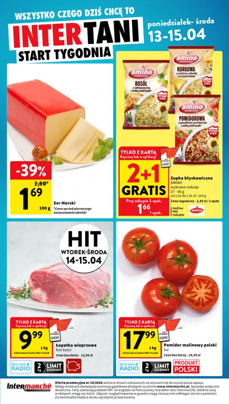 Intermarche - gazetka promocyjna Gazetka od środy 08.04 do środy 15.04 - strona 40