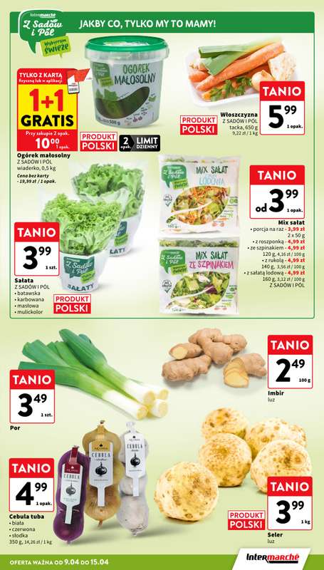 Intermarche - gazetka promocyjna Gazetka od środy 08.04 do środy 15.04 - strona 11