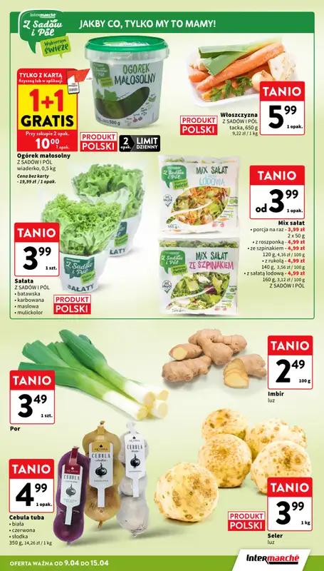 Intermarche - gazetka promocyjna Gazetka od środy 08.04 do środy 15.04 - strona 11