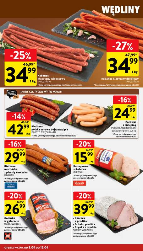 Intermarche - gazetka promocyjna Gazetka od środy 08.04 do środy 15.04 - strona 14
