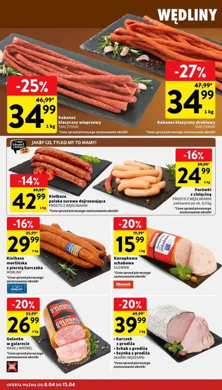 Intermarche - gazetka promocyjna Gazetka od środy 08.04 do środy 15.04 - strona 14