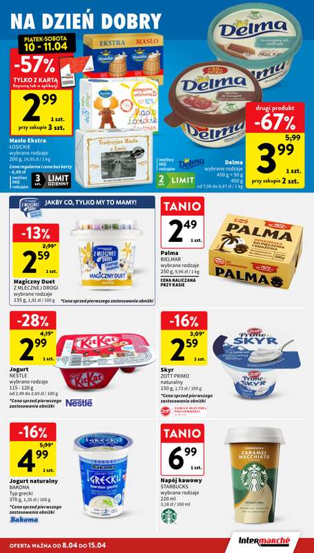 Intermarche - gazetka promocyjna Gazetka od środy 08.04 do środy 15.04 - strona 21