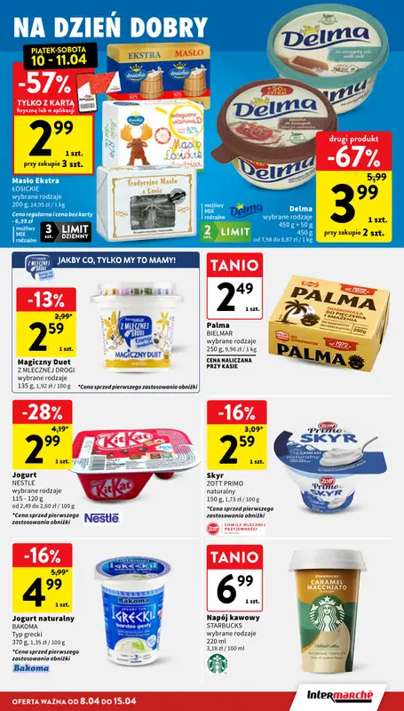 Intermarche - gazetka promocyjna Gazetka od środy 08.04 do środy 15.04 - strona 21