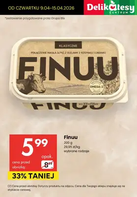 Delikatesy Centrum - gazetka promocyjna Pojedyncze sztuki i produkty na wagę do -45% od piątku 10.04 do środy 15.04 - strona 4