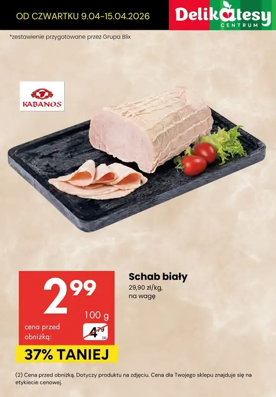 Delikatesy Centrum - gazetka promocyjna Pojedyncze sztuki i produkty na wagę do -45% od piątku 10.04 do środy 15.04 - strona 6