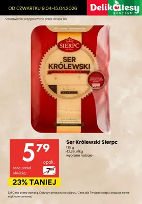 Delikatesy Centrum - gazetka promocyjna Pojedyncze sztuki i produkty na wagę do -45% od piątku 10.04 do środy 15.04 - strona 9