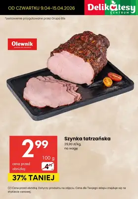 Delikatesy Centrum - gazetka promocyjna Pojedyncze sztuki i produkty na wagę do -45% od piątku 10.04 do środy 15.04 - strona 7