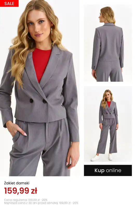 Top Secret - gazetka promocyjna Marynarki damskie od piątku 10.04  - strona 3