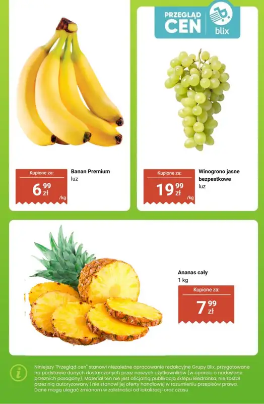 Biedronka - gazetka promocyjna Owoce i warzywa  - przegląd cen i ciekawostki od poniedziałku 13.04 do soboty 18.04 - strona 8