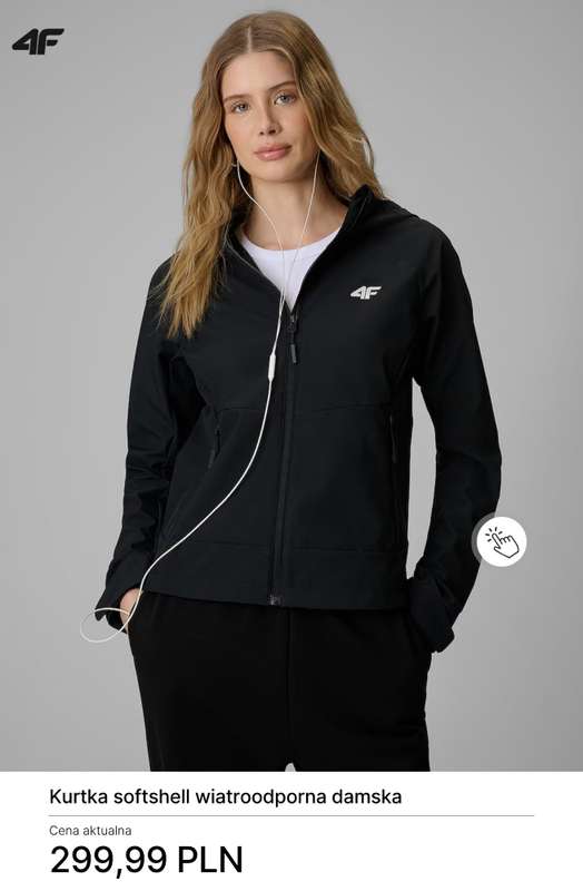 4F - gazetka promocyjna Softshell damski od soboty 11.04  - strona 2