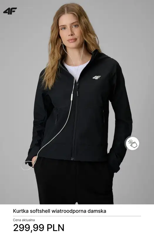 4F - gazetka promocyjna Softshell damski od soboty 11.04  - strona 2