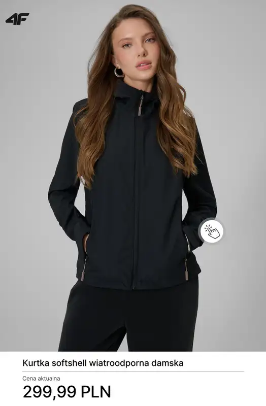 4F - gazetka promocyjna Softshell damski od soboty 11.04  - strona 7