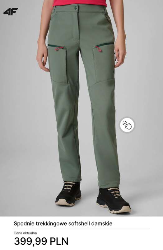 4F - gazetka promocyjna Softshell damski od soboty 11.04  - strona 10