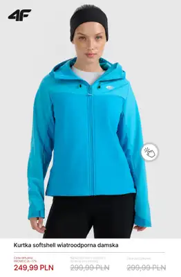 4F - gazetka promocyjna Softshell damski od soboty 11.04  - strona 4
