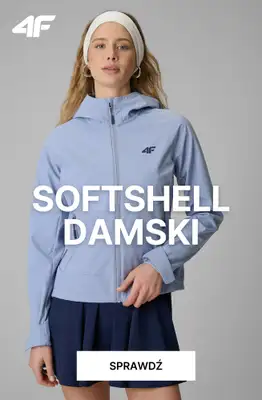 4F - gazetka promocyjna Softshell damski od soboty 11.04 