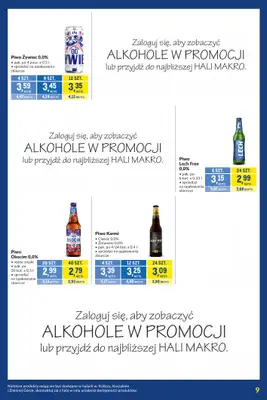 Makro - gazetka promocyjna Kupujesz więcej płacisz mniej od wtorku 14.04 do poniedziałku 11.05 - strona 9
