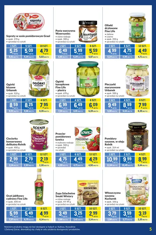 Makro - gazetka promocyjna Kupujesz więcej płacisz mniej od wtorku 14.04 do poniedziałku 11.05 - strona 5