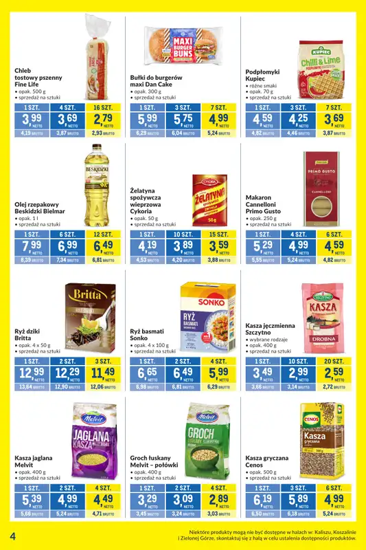Makro - gazetka promocyjna Kupujesz więcej płacisz mniej od wtorku 14.04 do poniedziałku 11.05 - strona 4