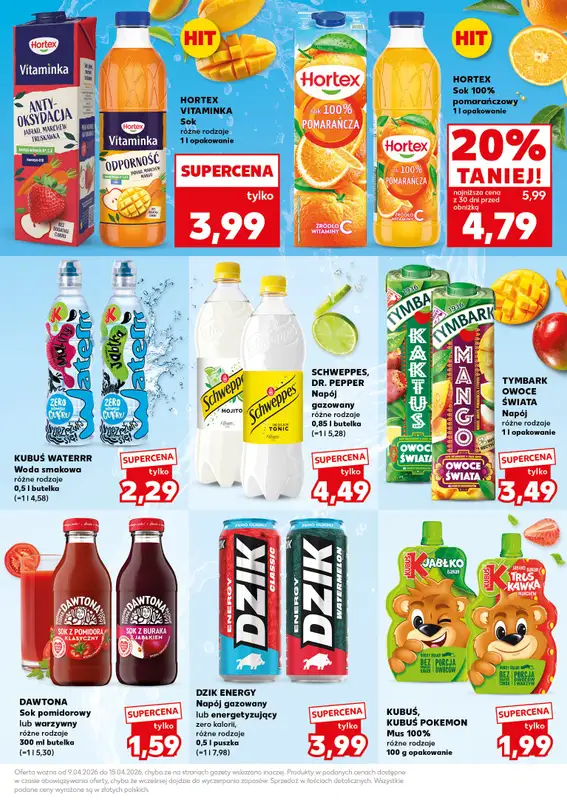 Kaufland - gazetka promocyjna Oferta Kaufland - SUPER SOBOTA od piątku 10.04 do soboty 11.04 - strona 23