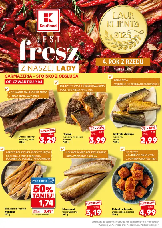 Kaufland - gazetka promocyjna Oferta Kaufland - SUPER SOBOTA od piątku 10.04 do soboty 11.04 - strona 14