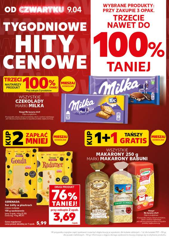 Kaufland - gazetka promocyjna Oferta Kaufland - SUPER SOBOTA od piątku 10.04 do soboty 11.04 - strona 4