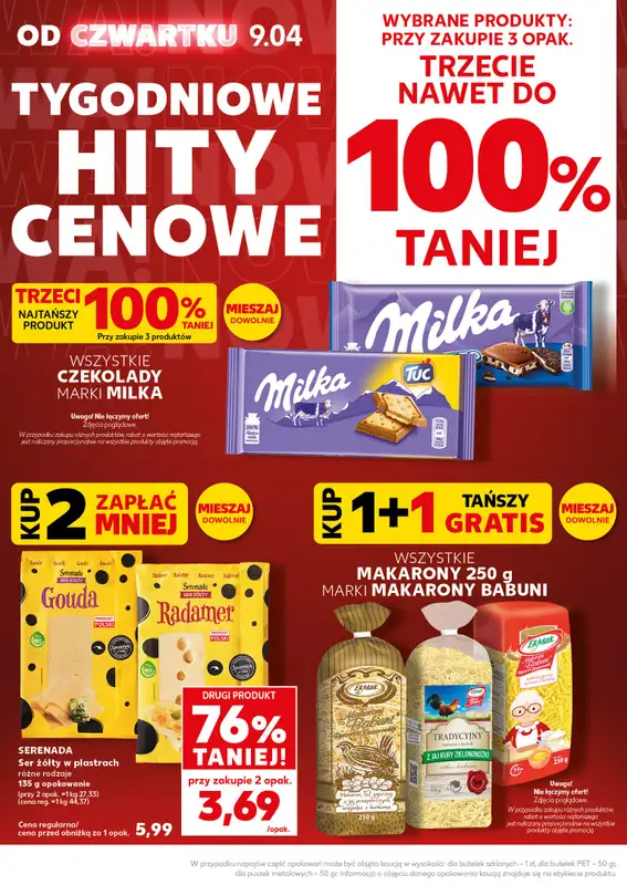 Kaufland - gazetka promocyjna Oferta Kaufland - SUPER SOBOTA od piątku 10.04 do soboty 11.04 - strona 4