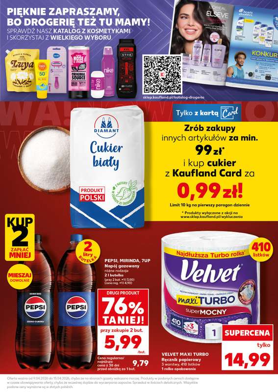 Kaufland - gazetka promocyjna Oferta Kaufland - SUPER SOBOTA od piątku 10.04 do soboty 11.04 - strona 5