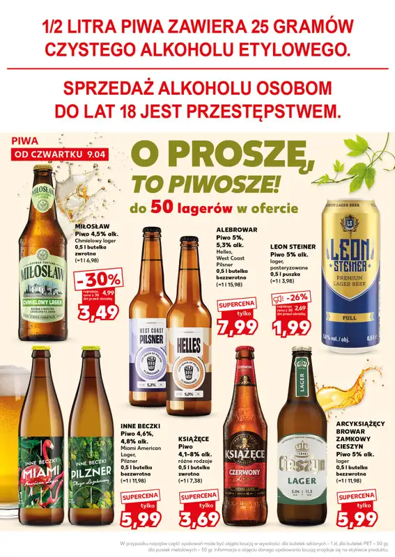 Kaufland - gazetka promocyjna Oferta Kaufland - SUPER SOBOTA od piątku 10.04 do soboty 11.04 - strona 24