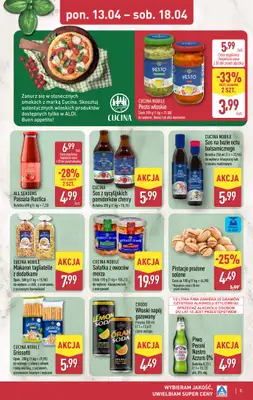 Aldi - gazetka promocyjna Podróż do Włoch w super cenach Aldi! od poniedziałku 13.04 do soboty 18.04 - strona 5