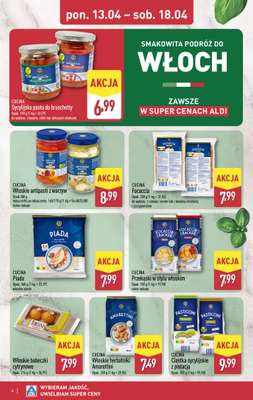 Aldi - gazetka promocyjna Podróż do Włoch w super cenach Aldi! od poniedziałku 13.04 do soboty 18.04 - strona 4