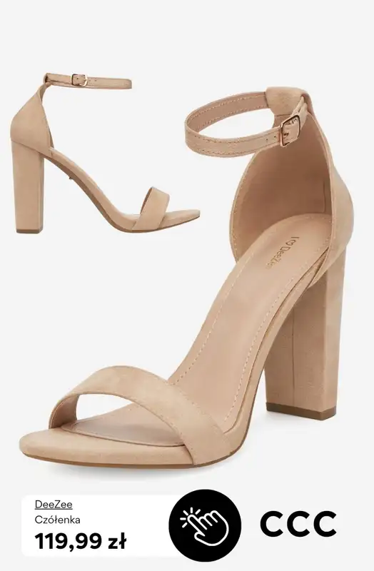 CCC - gazetka promocyjna Damskie obuwie letnie dostępne tylko online od piątku 10.04  - strona 5