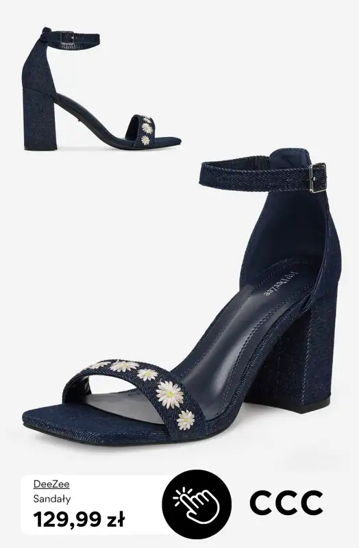 CCC - gazetka promocyjna Damskie obuwie letnie dostępne tylko online od piątku 10.04  - strona 9