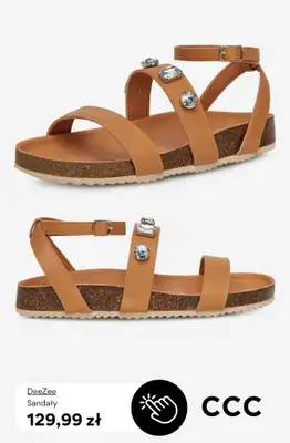 CCC - gazetka promocyjna Damskie obuwie letnie dostępne tylko online od piątku 10.04  - strona 10