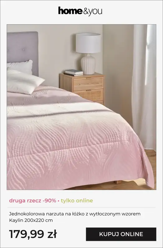 home&you - gazetka promocyjna Druga rzecz -90% od piątku 10.04 do wtorku 14.04 - strona 6