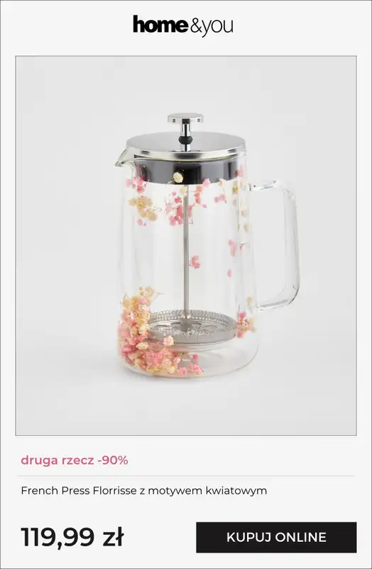home&you - gazetka promocyjna Druga rzecz -90% od piątku 10.04 do wtorku 14.04 - strona 7