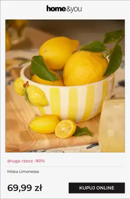 home&you - gazetka promocyjna Druga rzecz -90% od piątku 10.04 do wtorku 14.04 - strona 10