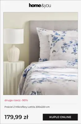 home&you - gazetka promocyjna Druga rzecz -90% od piątku 10.04 do wtorku 14.04 - strona 2