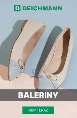 Deichmann - gazetka promocyjna Baleriny damskie od soboty 11.04 