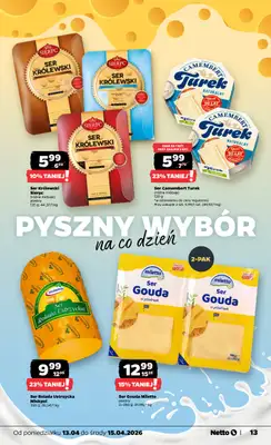 Netto - gazetka promocyjna Gazetka Spożywcza od poniedziałku 13.04 do soboty 18.04 - strona 13