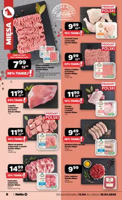 Netto - gazetka promocyjna Gazetka Spożywcza od poniedziałku 13.04 do soboty 18.04 - strona 8