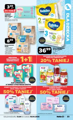 Netto - gazetka promocyjna Gazetka Spożywcza od poniedziałku 13.04 do soboty 18.04 - strona 23